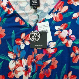 Summer Floral Pull Over Blouse